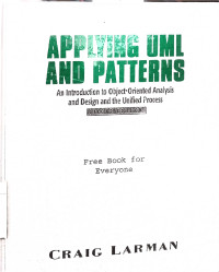 Image of Applying UML And Patterns
