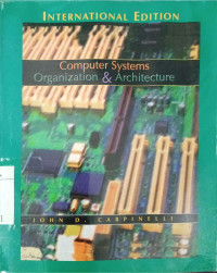 Image of Computer Systems Organization And Architecture