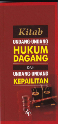 Image of Kitab Undang-Undang Hukum Dagang dan Undang-Undang Kepailitan