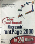 Microsoft Frontpage 2000 In 24 Hours