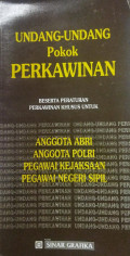 Undang - Undang Pokok Perkawinan