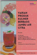 Varian Produk Kuliner Berbasis Jambu Air Citra