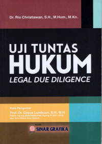 Image of Uji tuntas hukum (Legal Due Diligence)