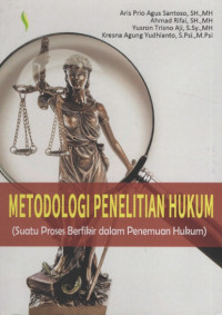 Image of Metodologi Penelitian Hukum (Suatu Proses Berfikir dalam Penemuan Hukum)